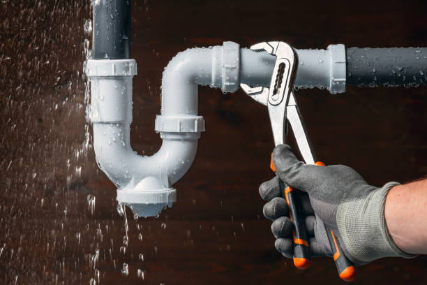 Professional Sewer Line Repair technician working in Brightwood, VA
